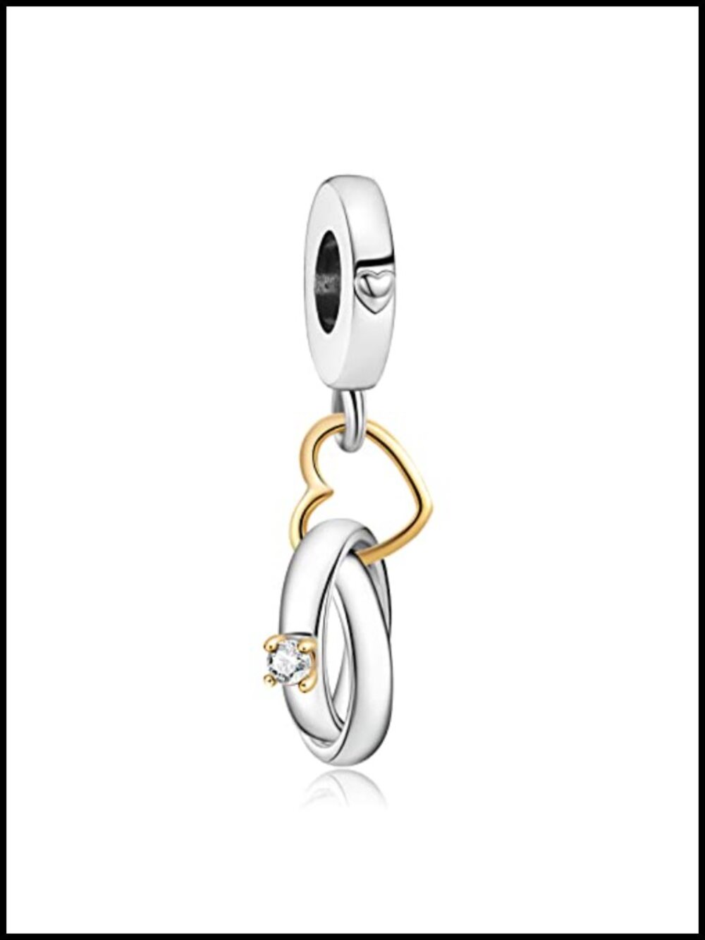 925 Sterling Silver Charm for European Charm Bracelets Necklace, Mothers Day